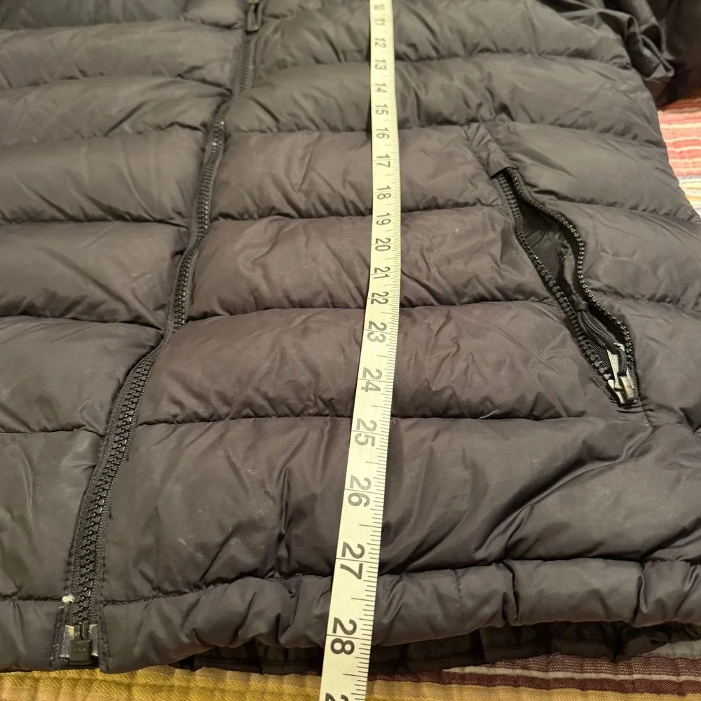 The North Face 700 Fill Down Puffer Jacket Black Mens L G Insulated